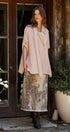 Oversized Knit Poncho Top with Attached Scarf in Ivory - Women's Sweaters | Urban Daizy