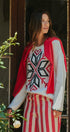 Nordic Snowflake Fair Isle Knit Sweater in Ivory - Women's Sweaters | Urban Daizy