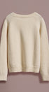 Hand Embroidered 3D Floral Knit Sweater in Cream - Women's Sweaters | Urban Daizy