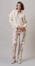 Pointelle Knit Sweater and Shawl Set in Natural - Women's Sweaters | Urban Daizy