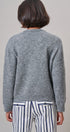 Prep School Argyle Knit Cardigan in Grey - Women's Cardigans & Shrugs | Urban Daizy