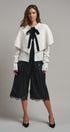 Sweet Frost Capelet Knit Cardigan in Ivory - Women's Cardigans & Shrugs | Urban Daizy