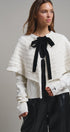 Sweet Frost Capelet Knit Cardigan in Ivory - Women's Cardigans & Shrugs | Urban Daizy