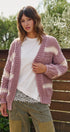 Cozy Hour Chunky Knit Cardigan in Mauve Pink - Women's Cardigans & Shrugs | Urban Daizy