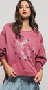 Vintage Western Born Free Boho Casual Top in Misted Yellow - Women's Sweatshirts & Hoodies | Urban Daizy