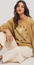 Vintage Western Born Free Boho Casual Top in Misted Yellow - Women's Sweatshirts & Hoodies | Urban Daizy