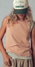 Coastal Cool Sleeveless Tank Top in Desert Tan - Women's Tanks & Camis | Urban Daizy