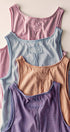 Coastal Cool Sleeveless Tank Top in Desert Tan - Women's Tanks & Camis | Urban Daizy