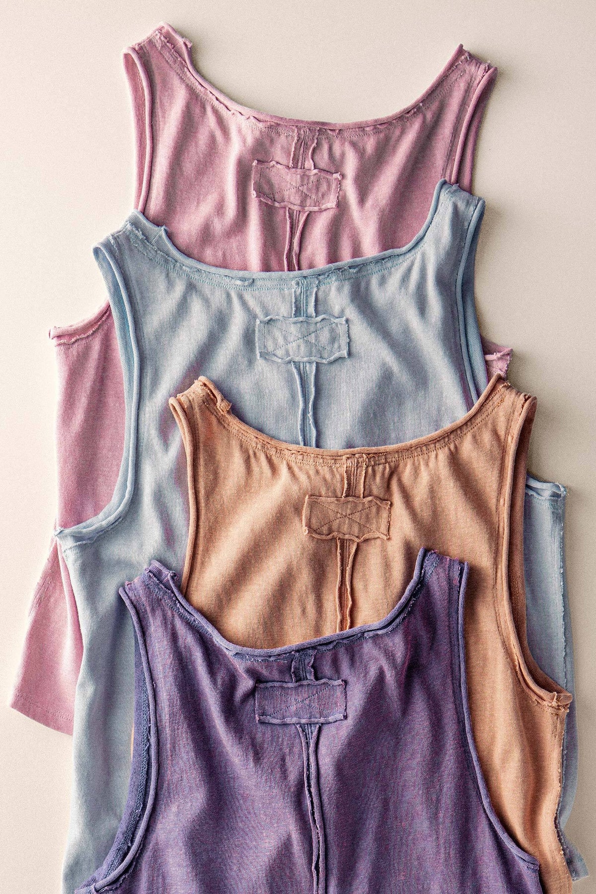 Coastal Cool Sleeveless Tank Top in Desert Tan - Women's Tanks & Camis | Urban Daizy