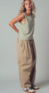 Coastal Cool Sleeveless Tank Top in Sage - Women's Tanks & Camis | Urban Daizy