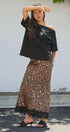 Asymmetrical Off-Shoulder Boxy Cotton Tee in Black - Women's Fashion | Urban Daizy