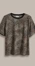 Leopard Animal Print Oversized Tee Y2K Western 90s for Women in Leopard - Women's Fashion | Urban Daizy