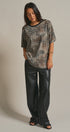 Leopard Animal Print Oversized Tee Y2K Western 90s for Women in Leopard - Women's Fashion | Urban Daizy