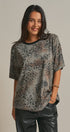 Leopard Animal Print Oversized Tee Y2K Western 90s for Women in Leopard - Women's Fashion | Urban Daizy