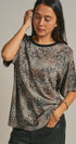 Leopard Animal Print Oversized Tee Y2K Western 90s for Women in Leopard - Women's Fashion | Urban Daizy