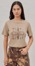 Botanical Beaded Graphic Tee in White - Women's T-Shirts & Polos | Urban Daizy