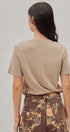Botanical Beaded Graphic Tee in White - Women's T-Shirts & Polos | Urban Daizy